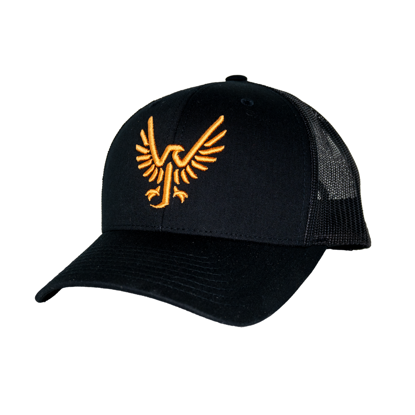 Black-on-Black Whiskey JYPSI Trucker Hat