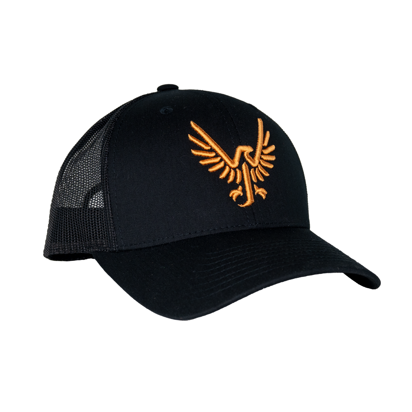 Black-on-Black Whiskey JYPSI Trucker Hat