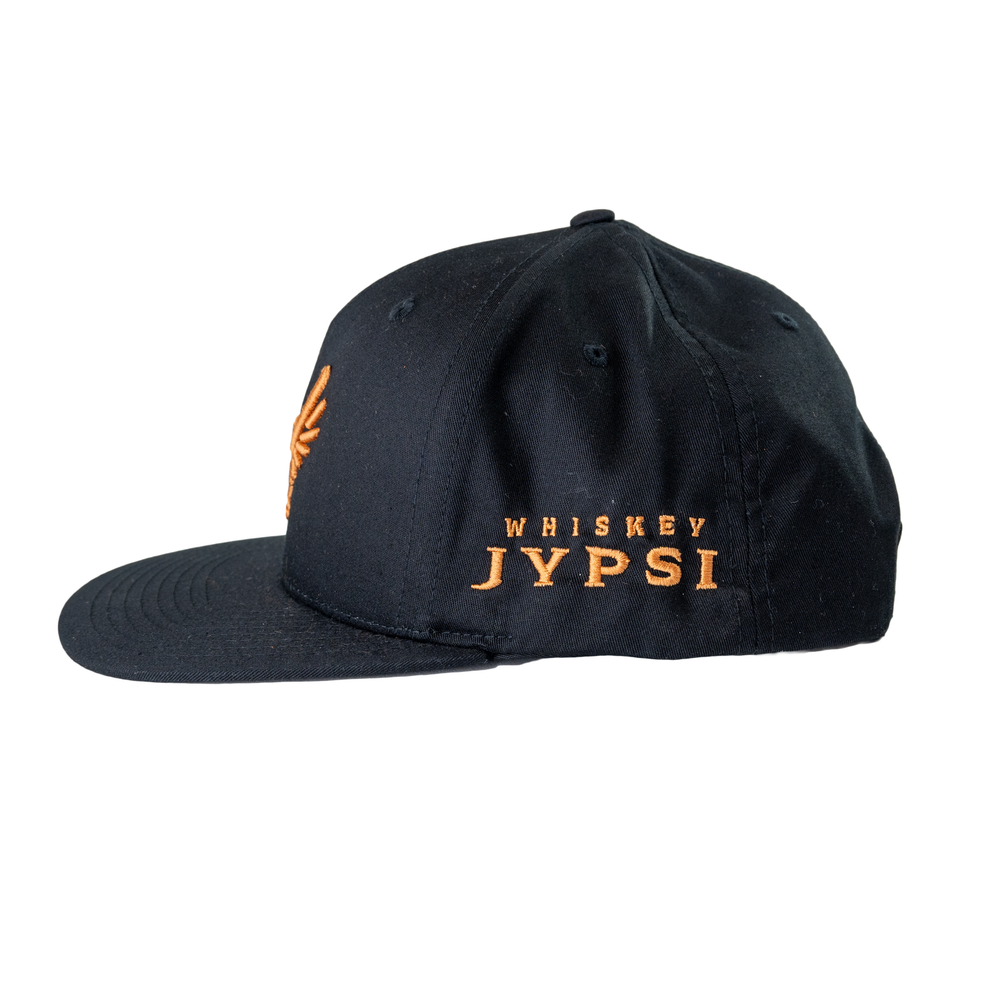 Black-on-Black Whiskey JYPSI WJ Logo Adjustable Cap