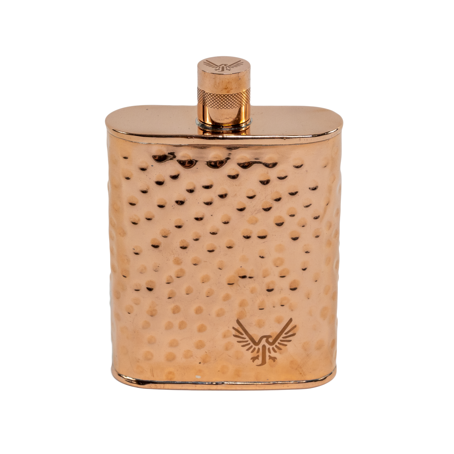 Whiskey JYPSI + Jacob Bromwell, Hammered Copper Flask